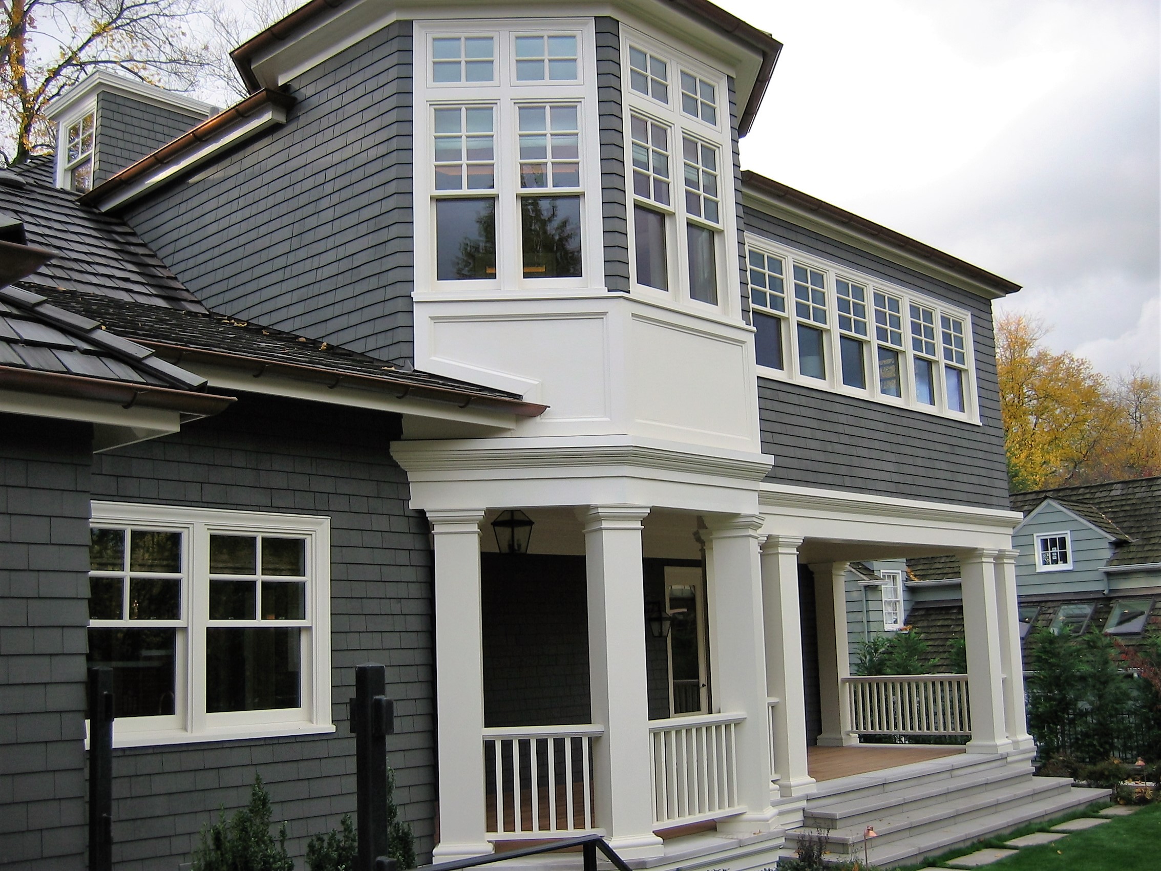 Craftsman Home Exterior Windows
